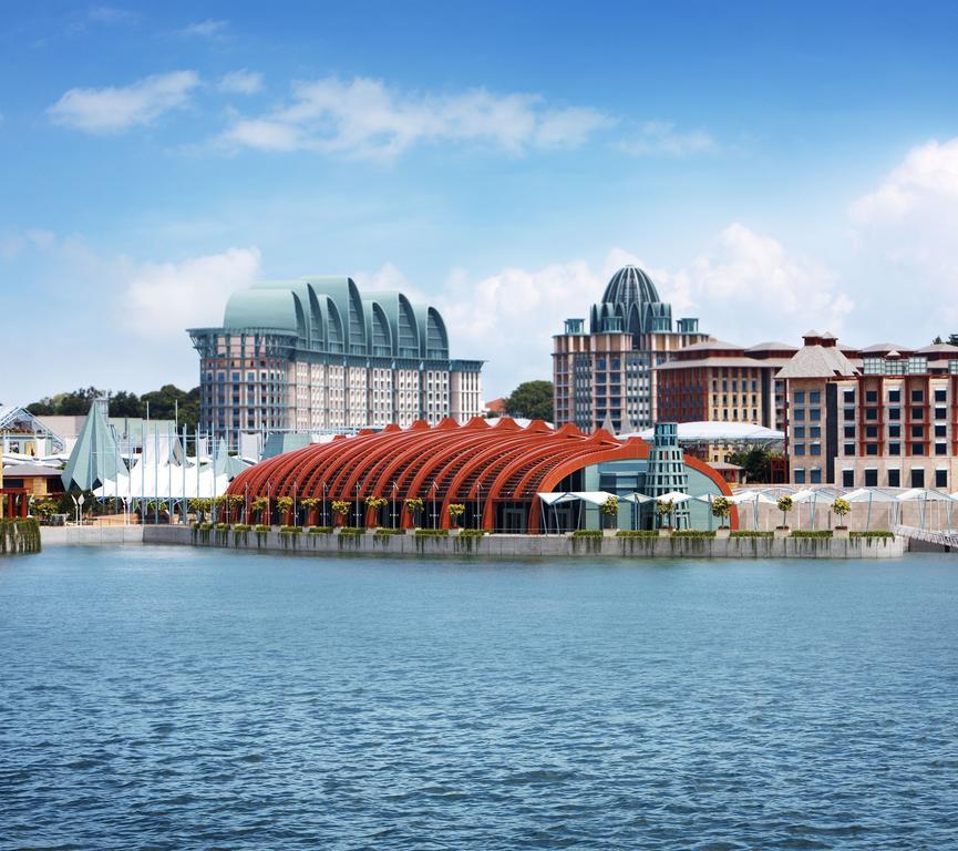 Resorts World Sentosa - Hard Rock Hotel Singapur Exterior foto Marina Bay Sands