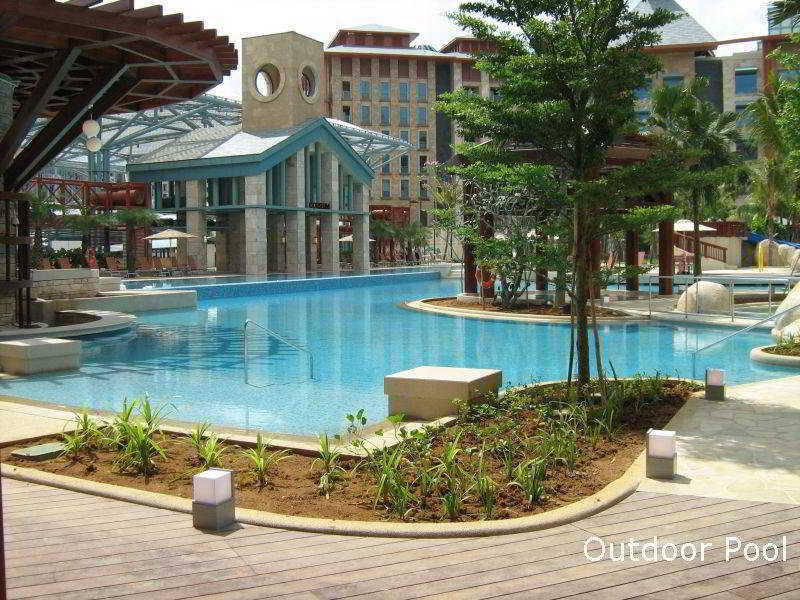 Resorts World Sentosa - Hard Rock Hotel Singapur Exterior foto Outdoor Pool